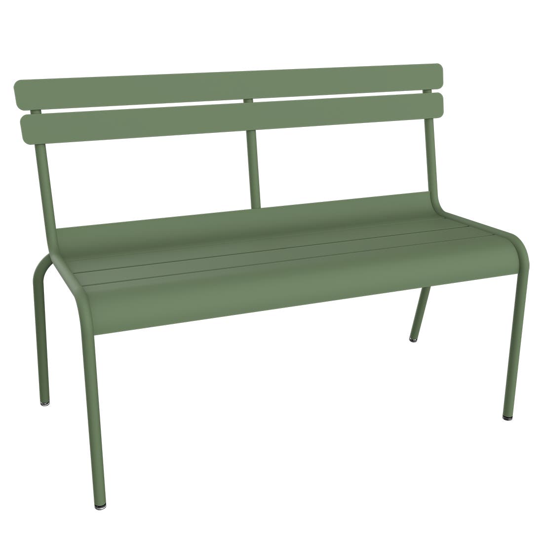 Luxembourg 2/3-seater bench with backrest