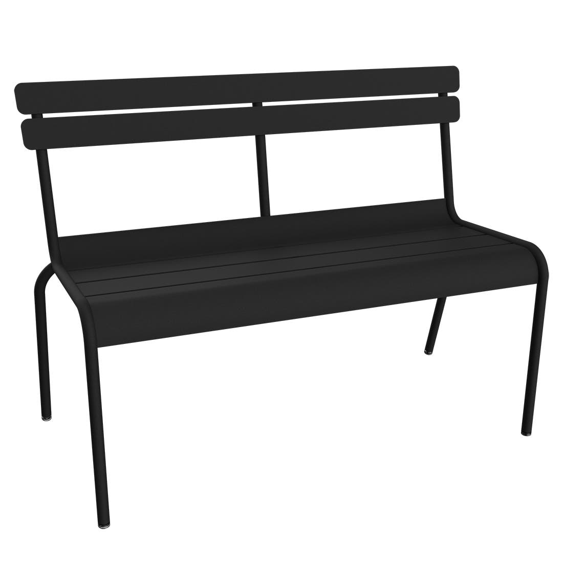 Luxembourg 2/3-seater bench with backrest