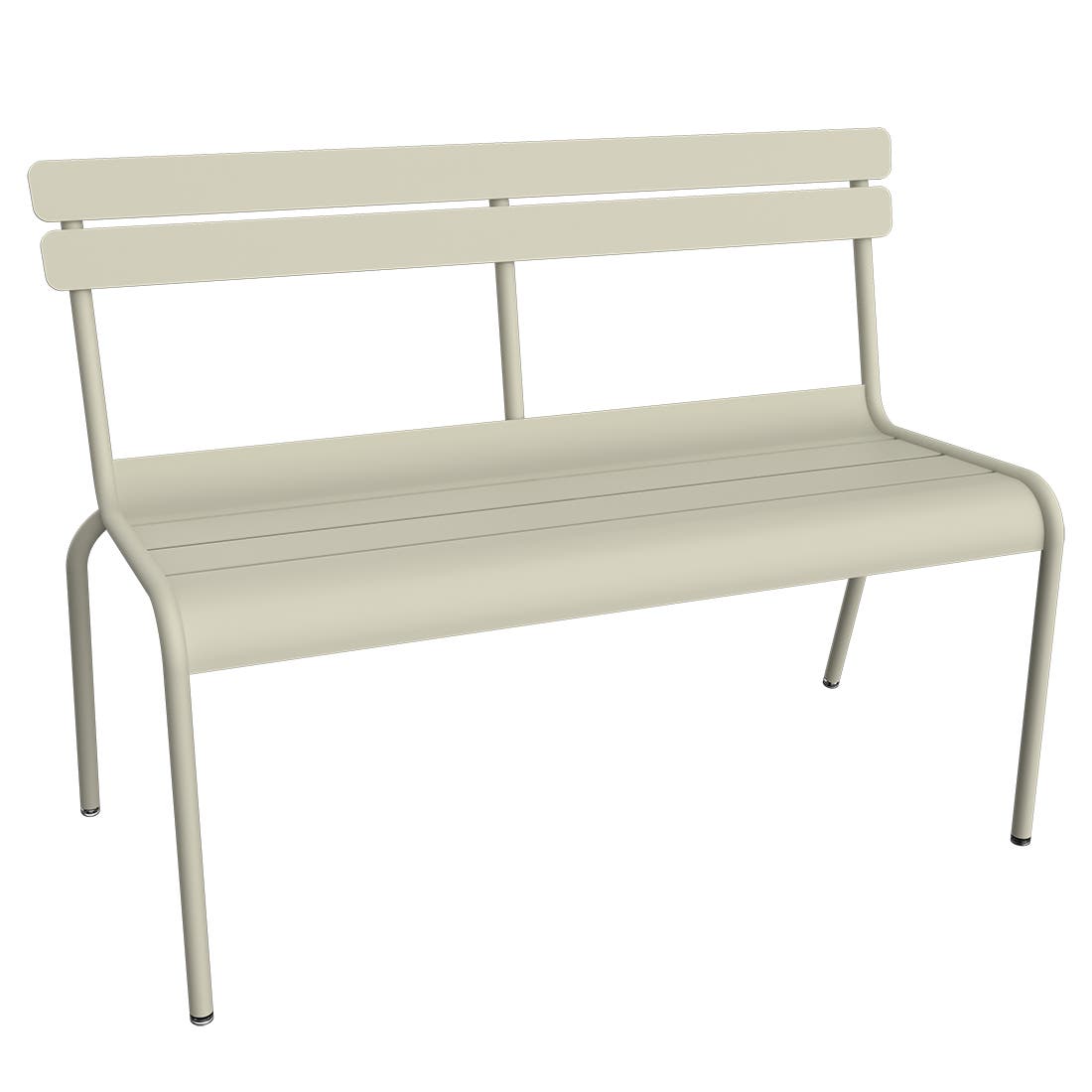 Luxembourg 2/3-seater bench with backrest