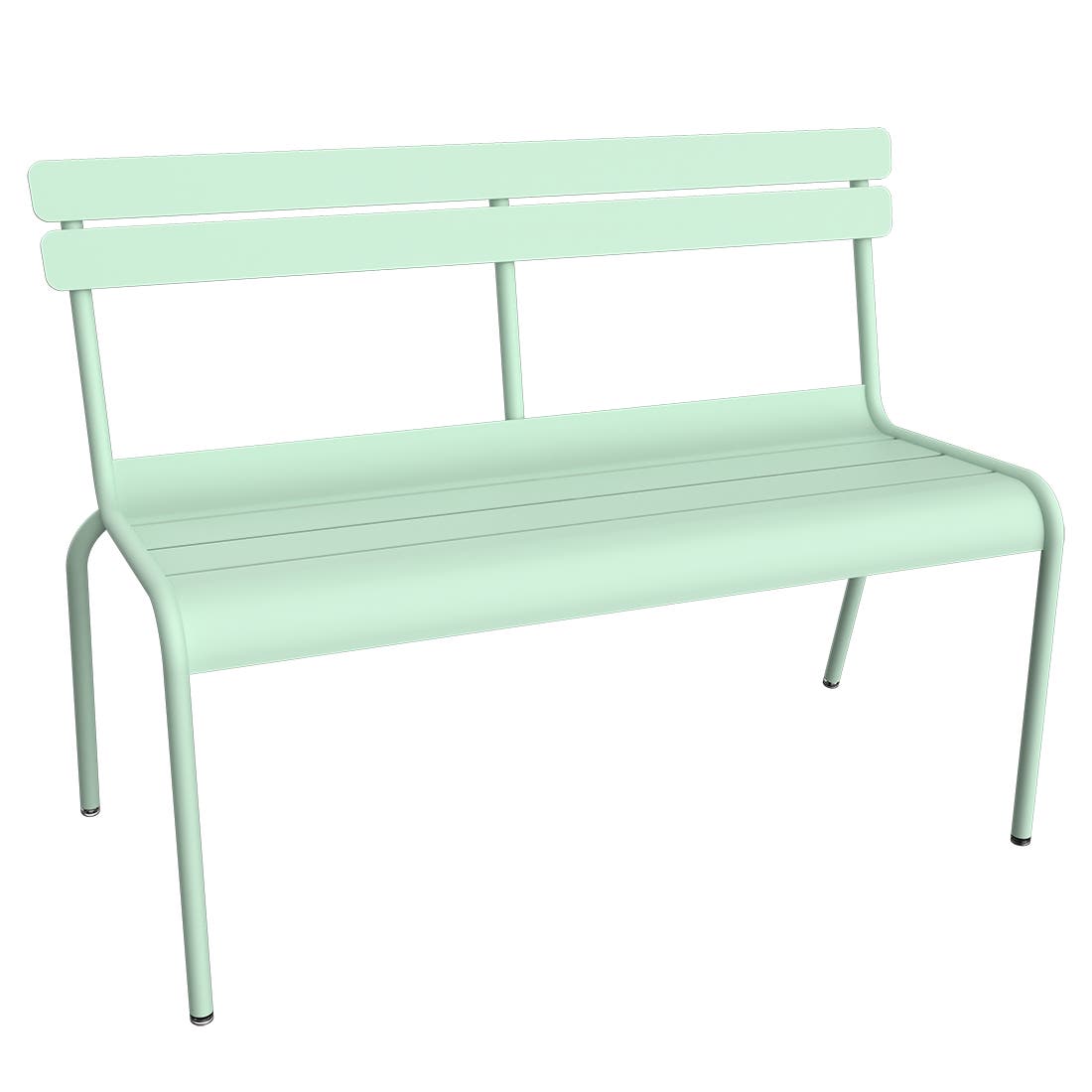 Luxembourg 2/3-seater bench with backrest
