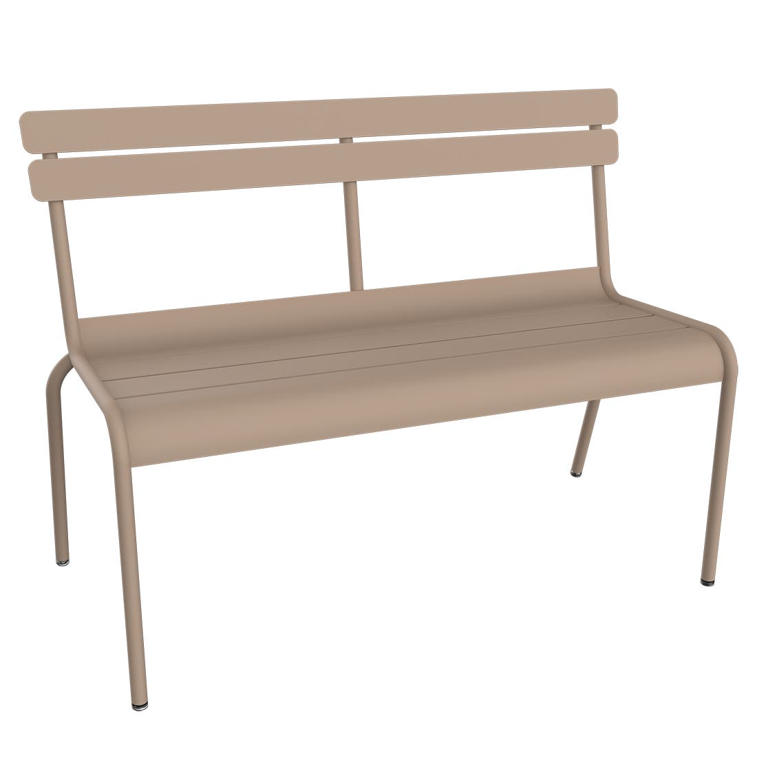 Luxembourg 2/3-seater bench with backrest