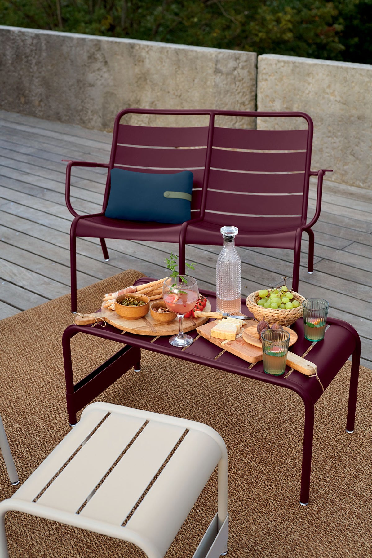 Luxembourg Duo fauteuil bas