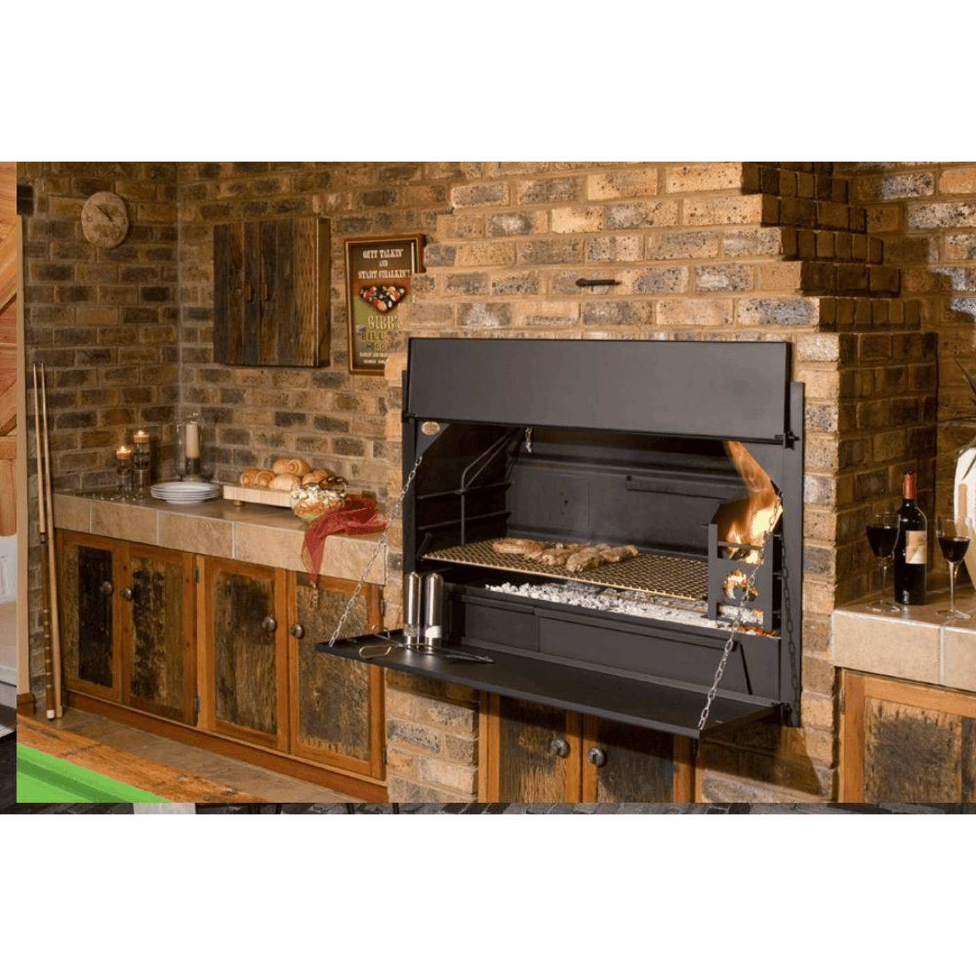 Home Fires Braai 1000 Built-in