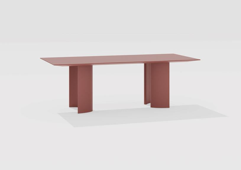 Naca Rechthoekige Eettafel