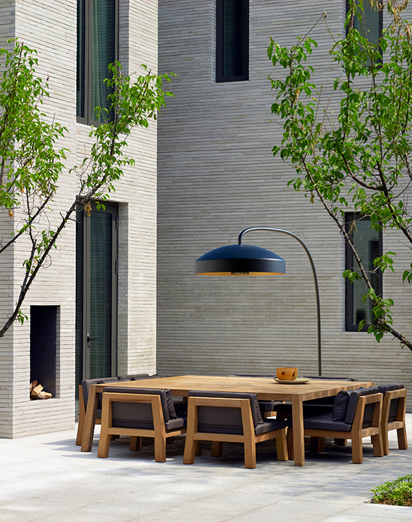 Disc Freestanding Terrace Heater by Piet Boon