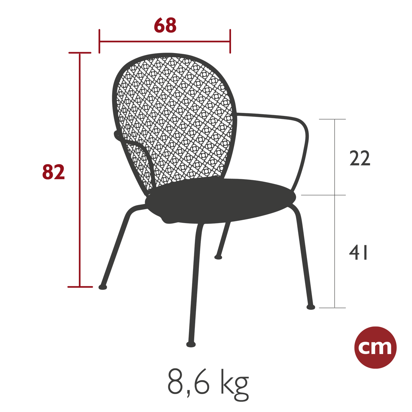 PICTO_DIM_LORETTE_FAUTEUIL_BAS_SKU_5713_FR