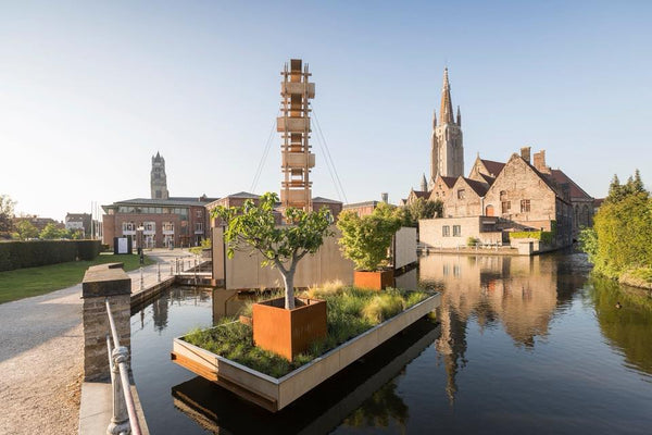 Artesa plantenbak met bodem QuadraB7