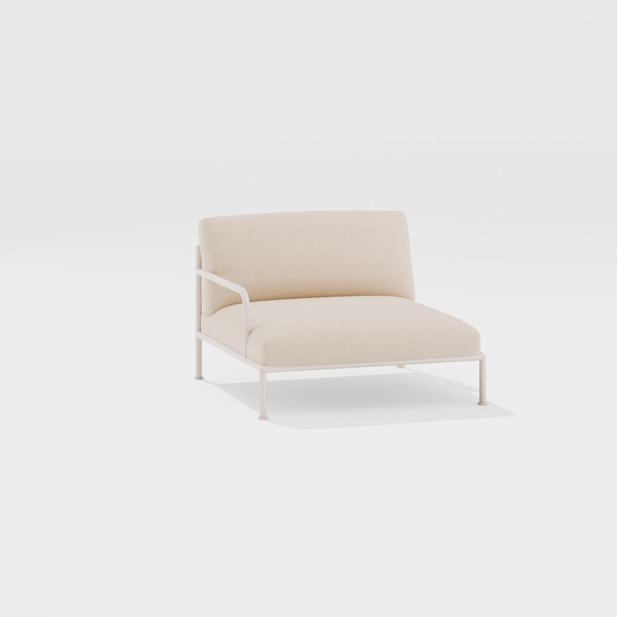 Roè Fauteuil met Rechterarmleuning, Kunstleer en Dryfeel-vulling