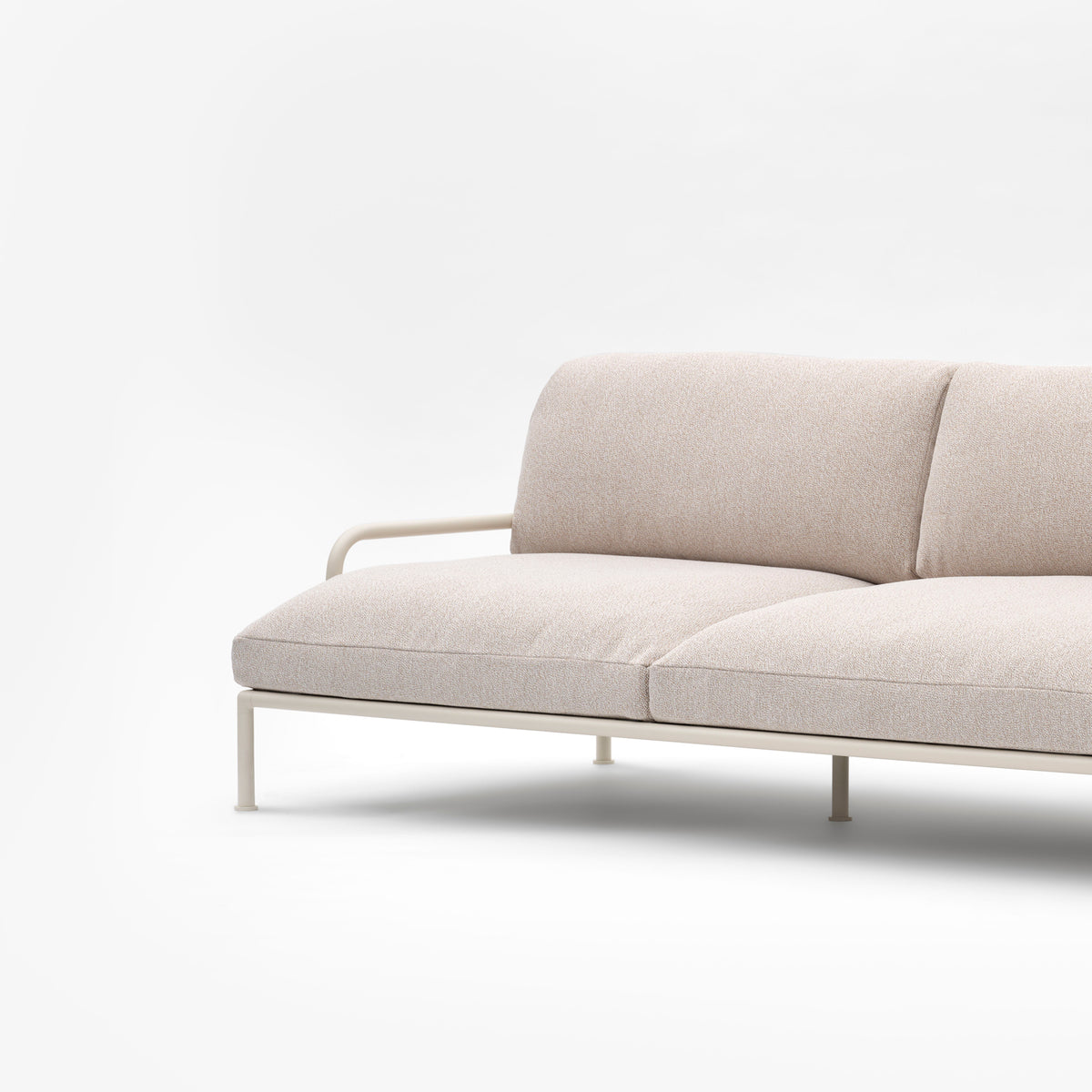Roè 2-Zitszetel met Rechterarmleuning, Kunstleer – R112BD