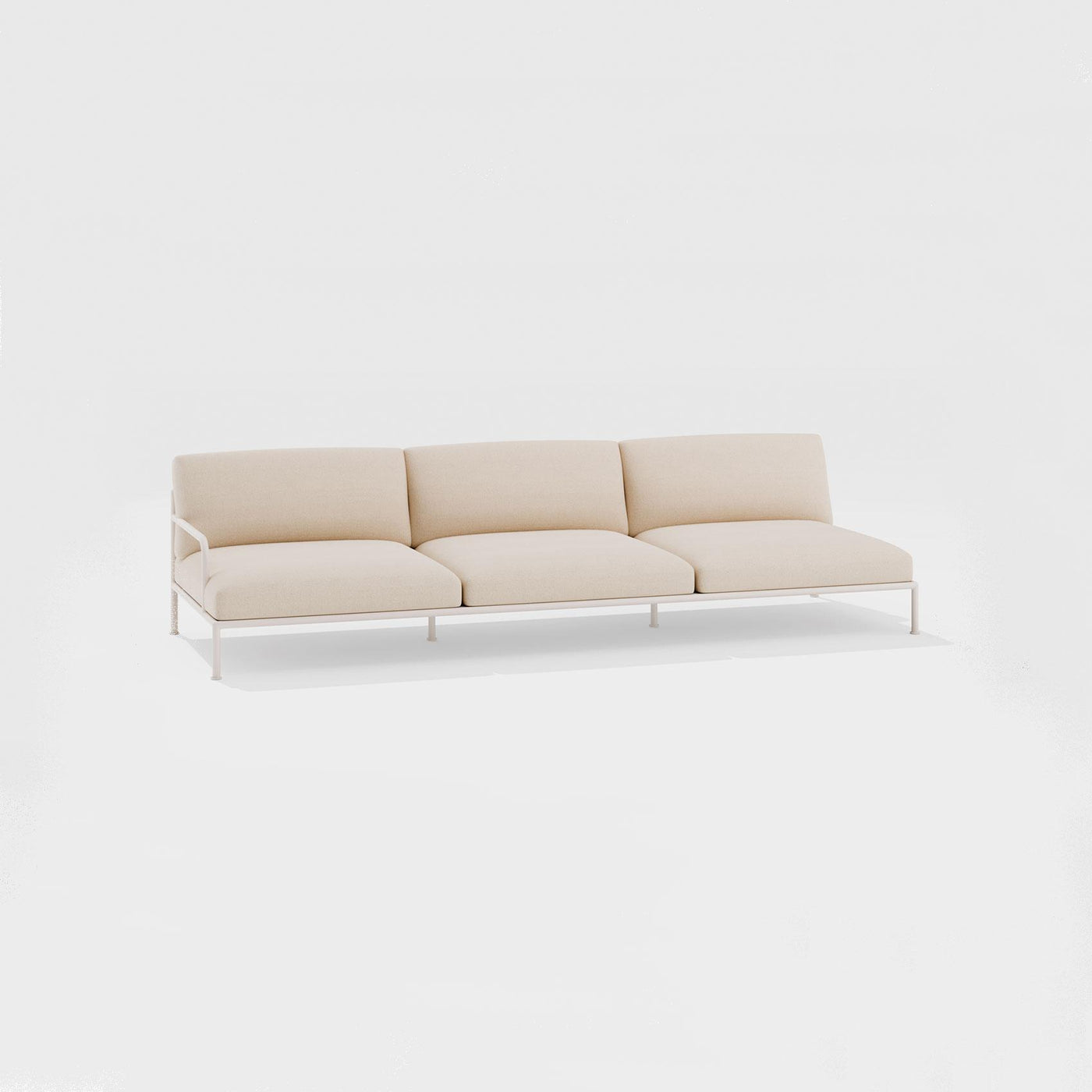 Roè 3-Zitszetel met Rechterarmleuning, Dryfeel-vulling
