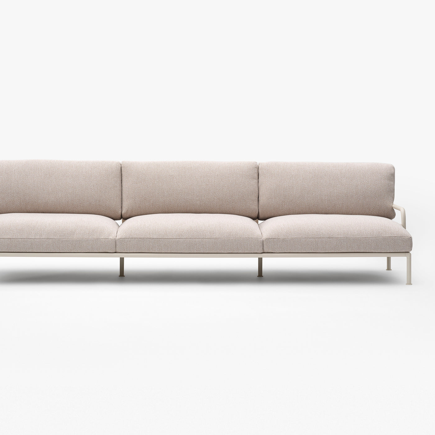 Roè 3-Zitszetel met Linkerarmleuning, Dryfeel-vulling – R123BS