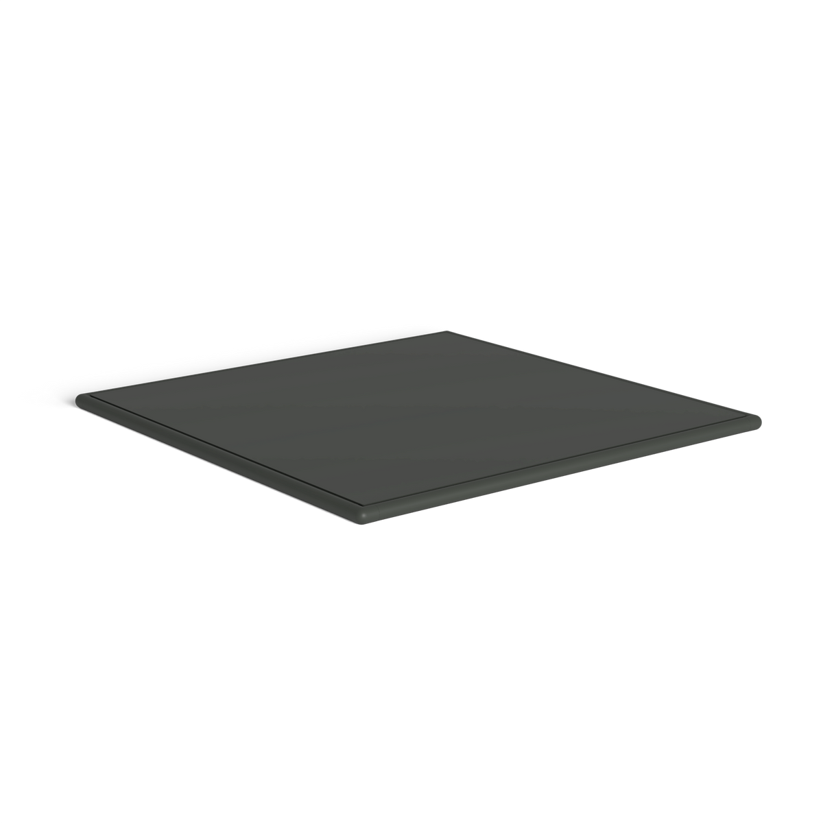 Roè Vierkante Middensalontafel, Metallic Grey, Gelakt aluminium (volgt onderstelkleur)