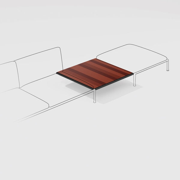 Roè Vierkante Middensalontafel Lavasteen