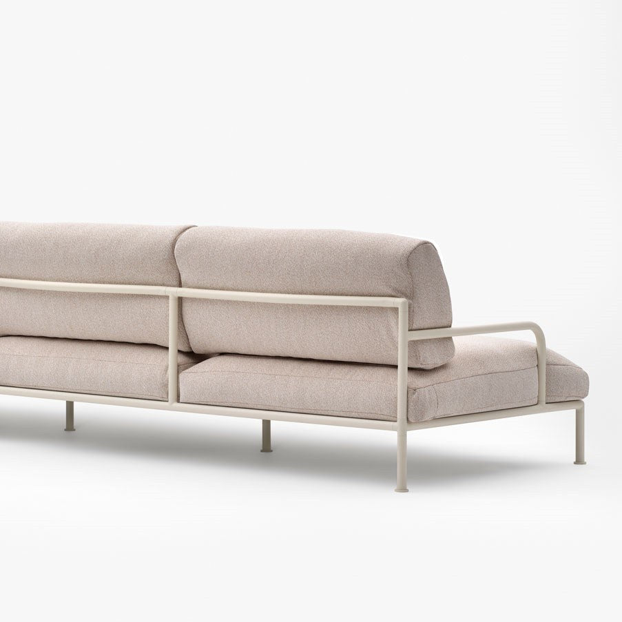 Roè 2-Zitszetel met Armleuningen, Dryfeel-vulling – R122B