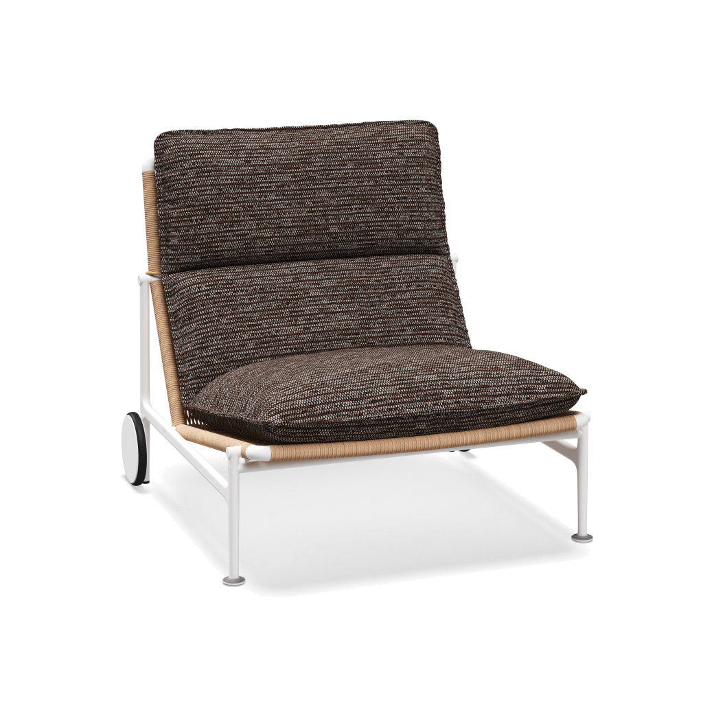 Zenith loungestoel — White Wheat met Zenith Earthen