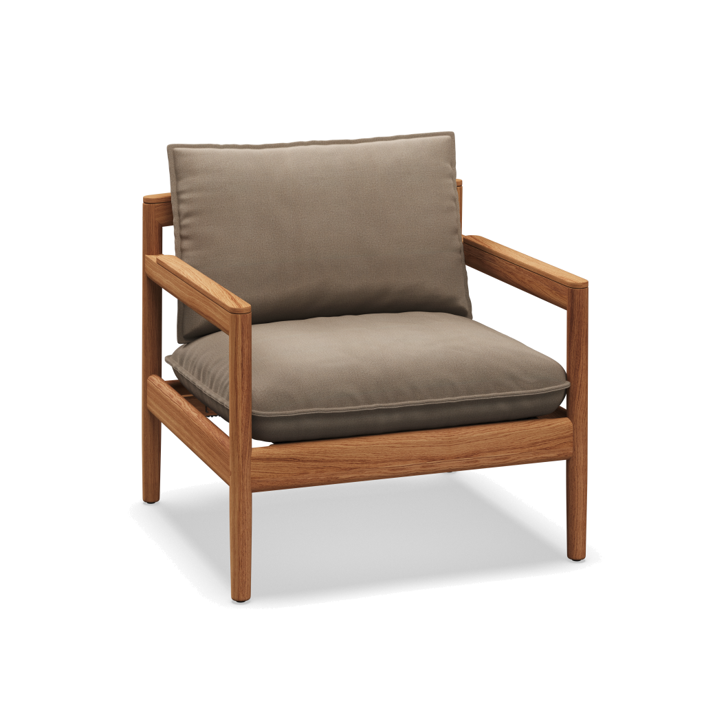 Saranac Lounge Chair — Blend Sand