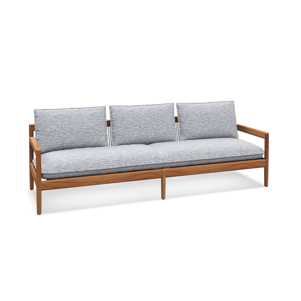Saranac 3-Seater Sofa — Zenith Denim