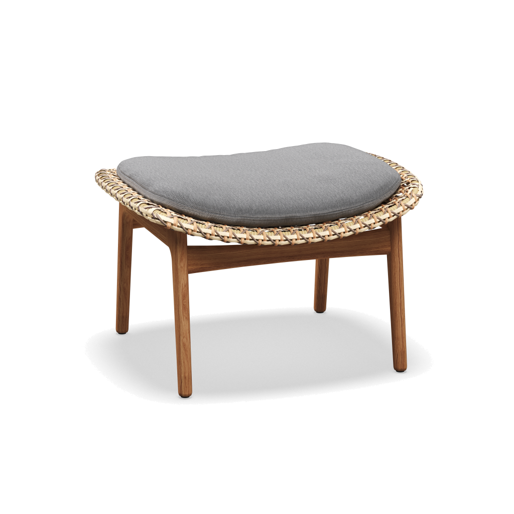 Kay Ottoman — Harvest Wicker met Tuck Dust
