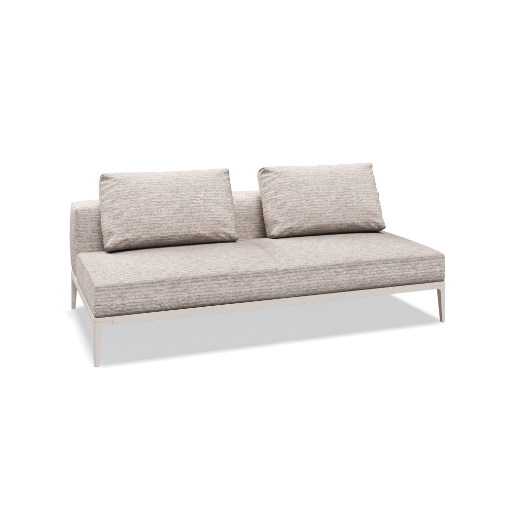 Grid midden element - Bone met Zenith Dune