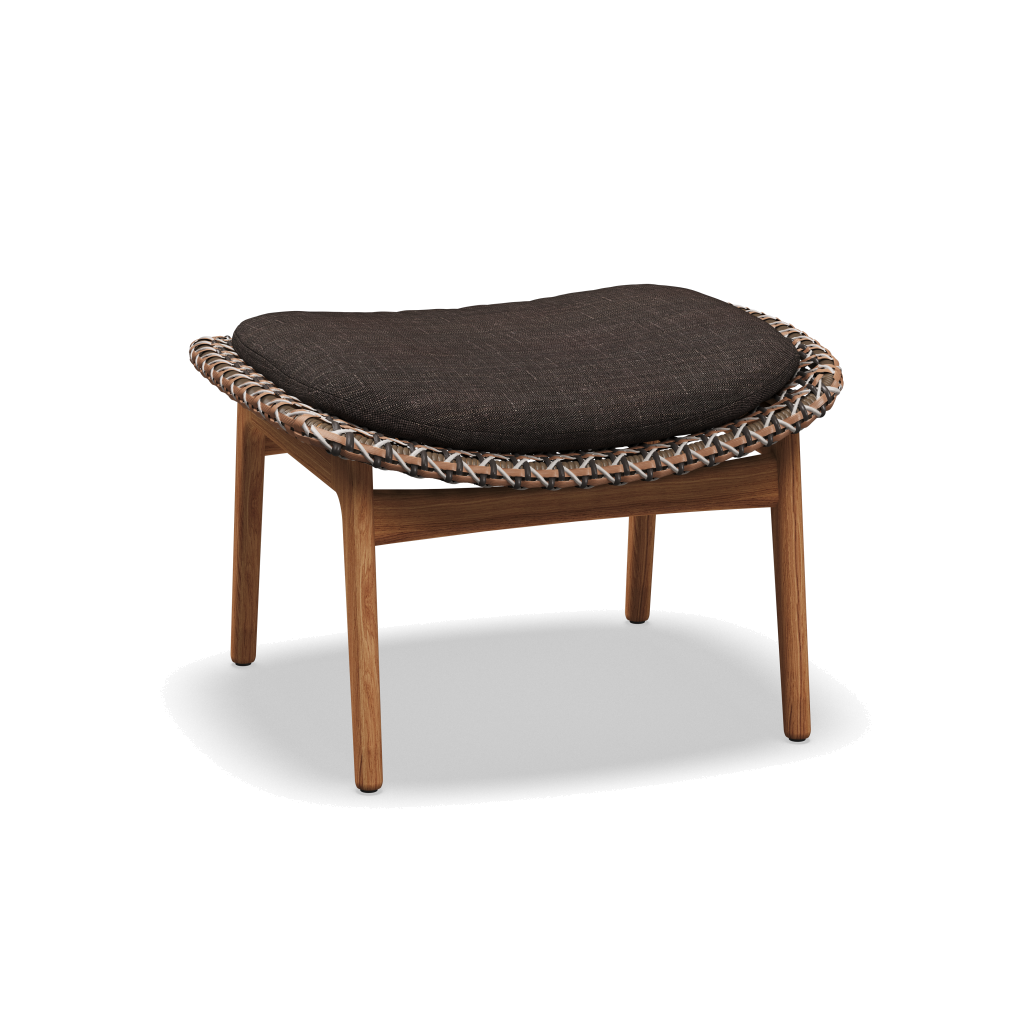 Kay Ottoman — Brindle Wicker met Willa Peat