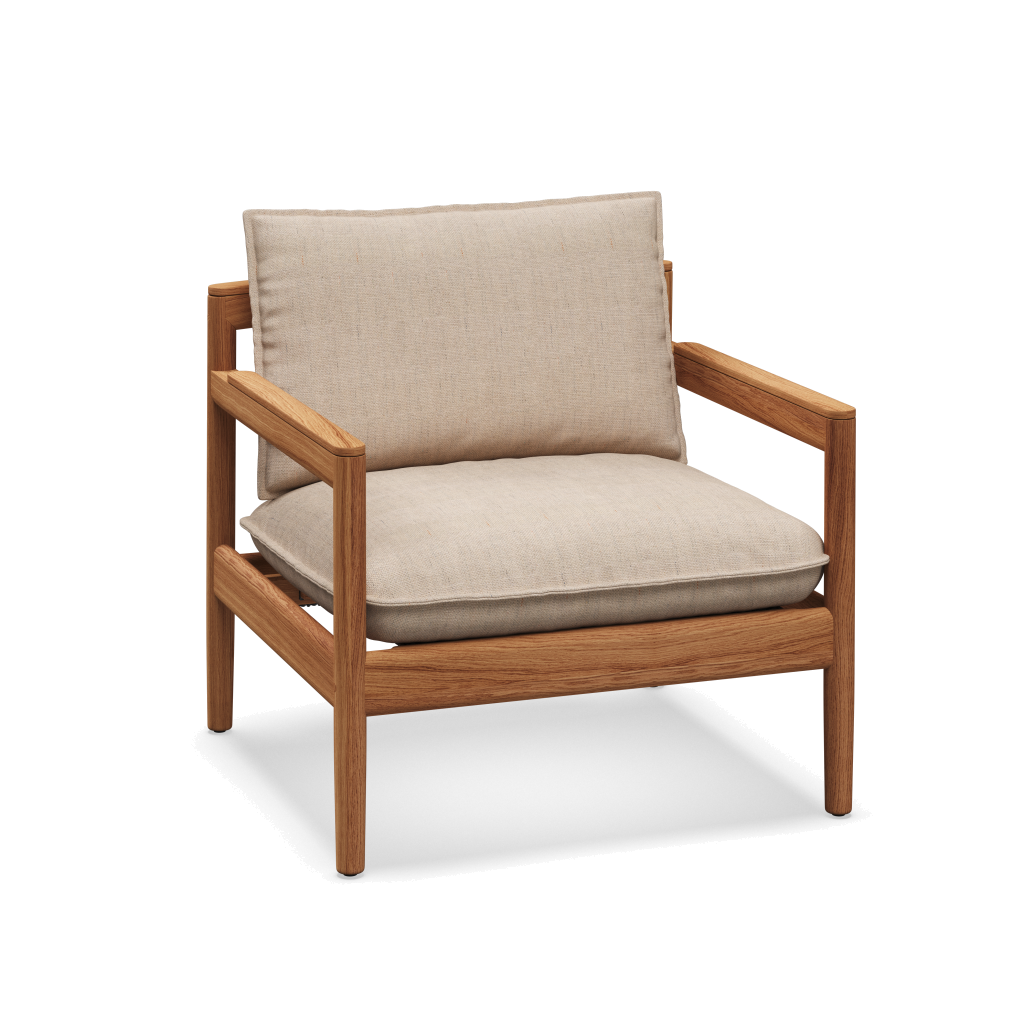 Saranac Lounge Chair — Ground Sand