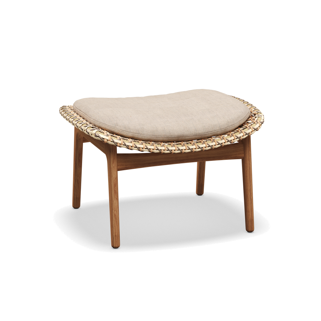 Kay Ottoman — Harvest Wicker met Ground Sand