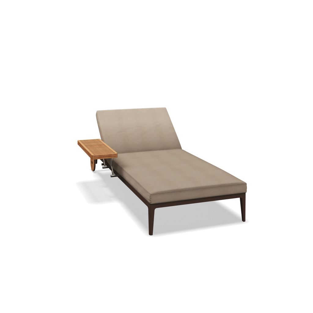 Grid ligbed - Java Natural Teak met Blend Sand
