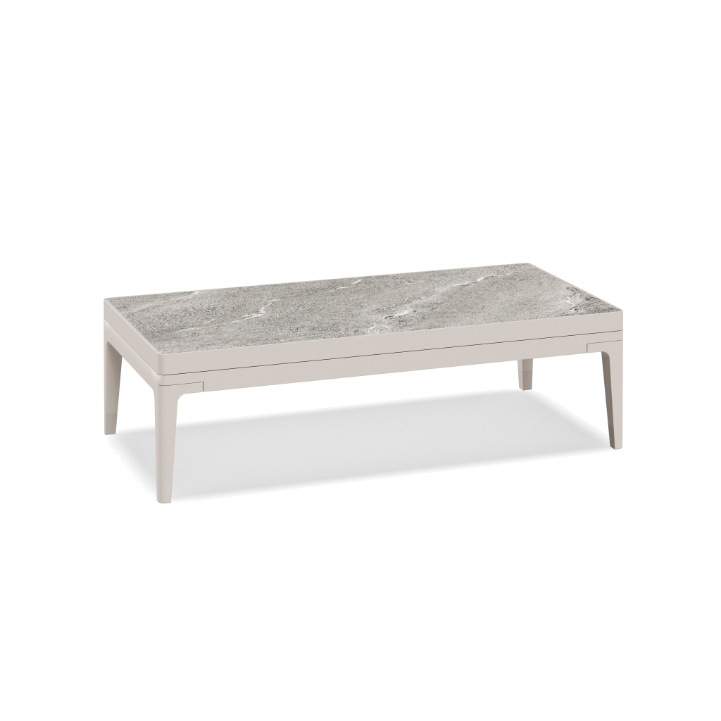 Grid kleine salontafel keramisch - Bone Grigio