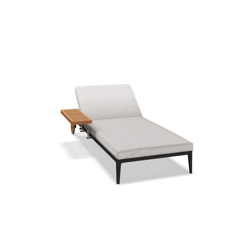 Grid ligbed - Meteor Natural Teak met Sailing Seagull