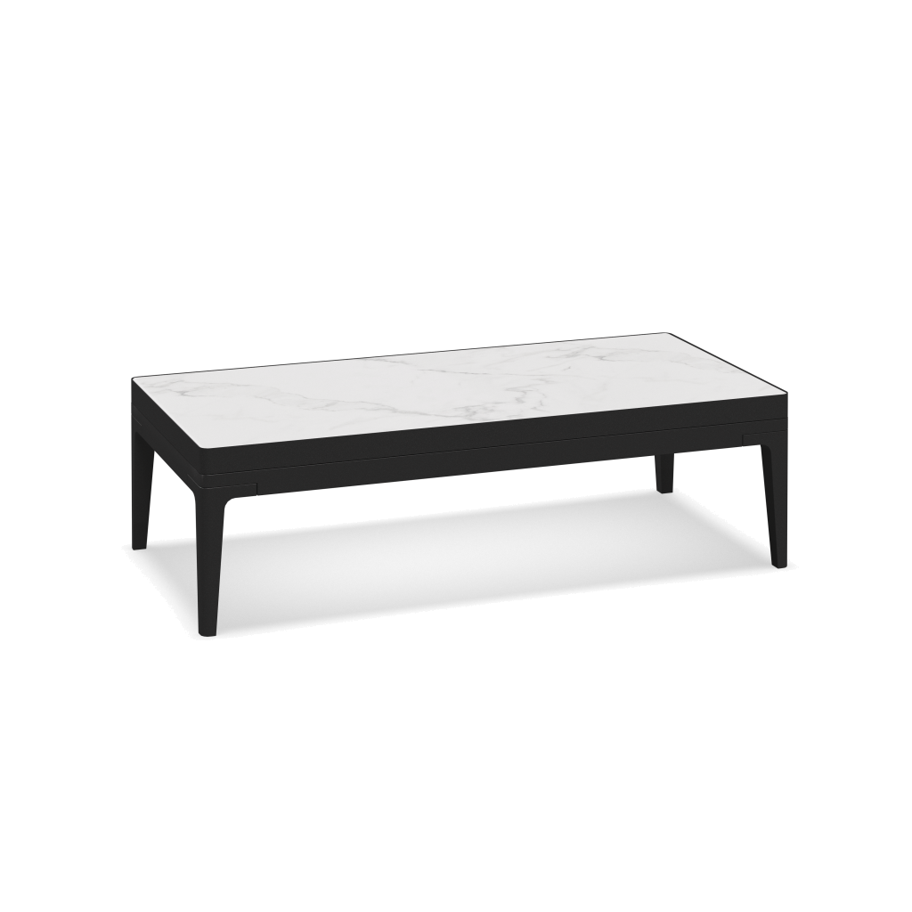 Grid kleine salontafel keramisch - Meteor Bianco