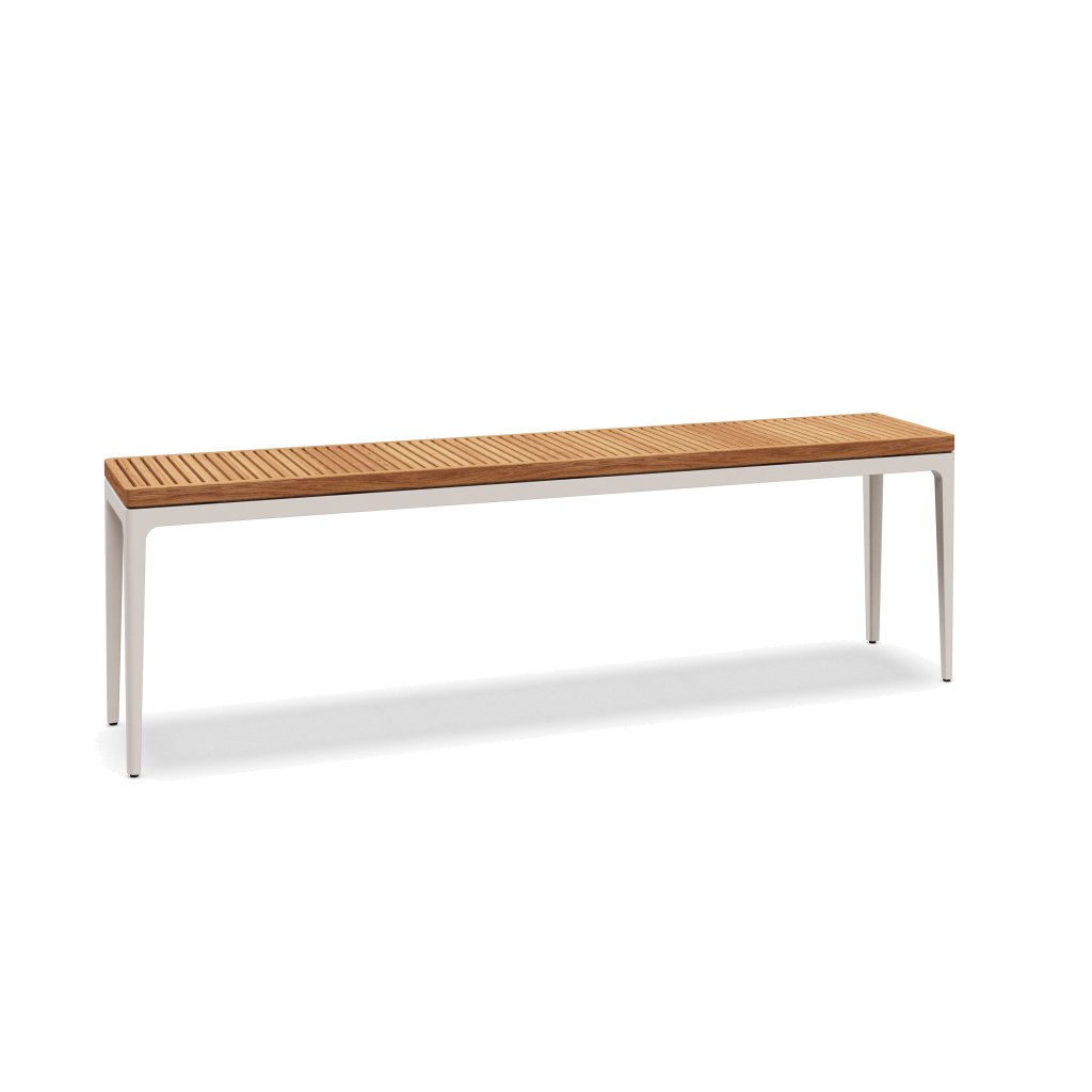 Grid grote consoletafel teak - Bone Natural Teak