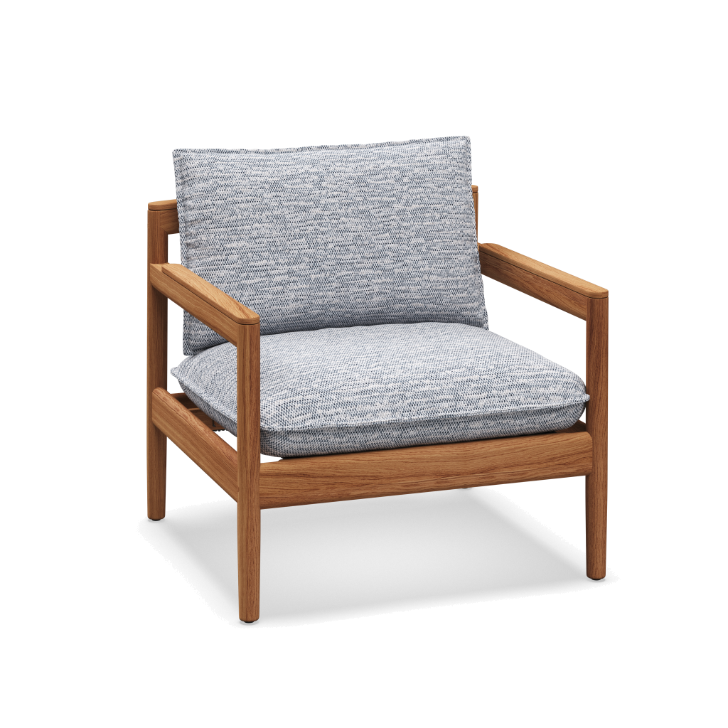 Saranac Lounge Chair — Zenith Denim