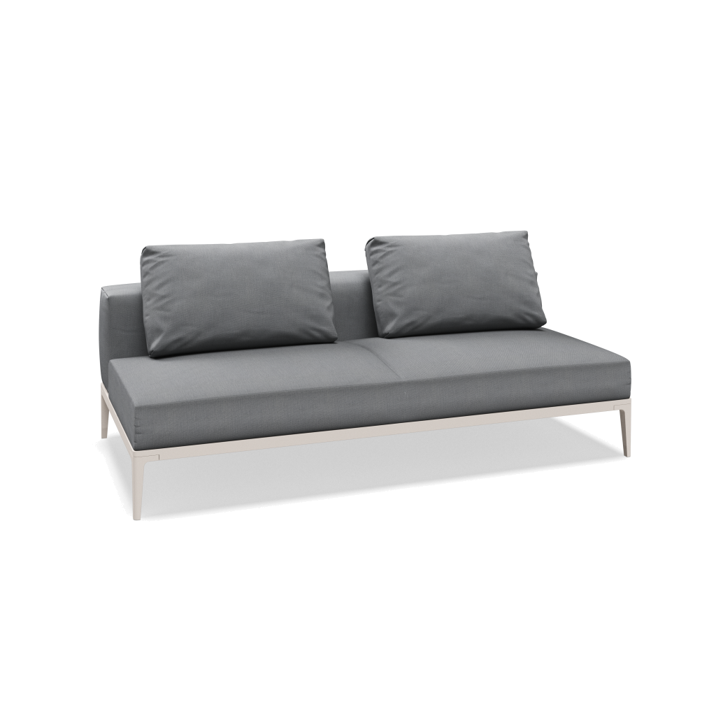 Grid midden element - Bone met Castillo Smoke