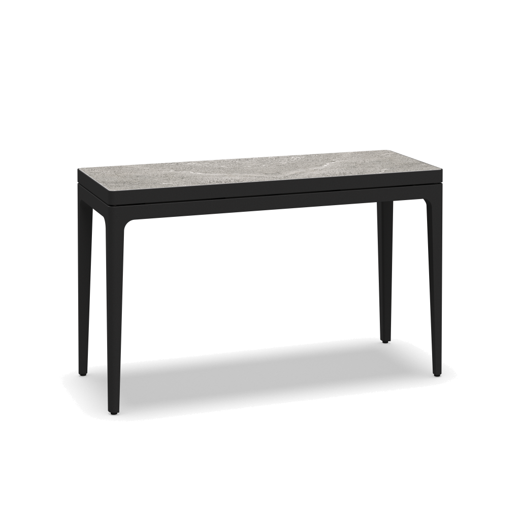 Grid kleine consoletafel keramisch - Meteor Grigio