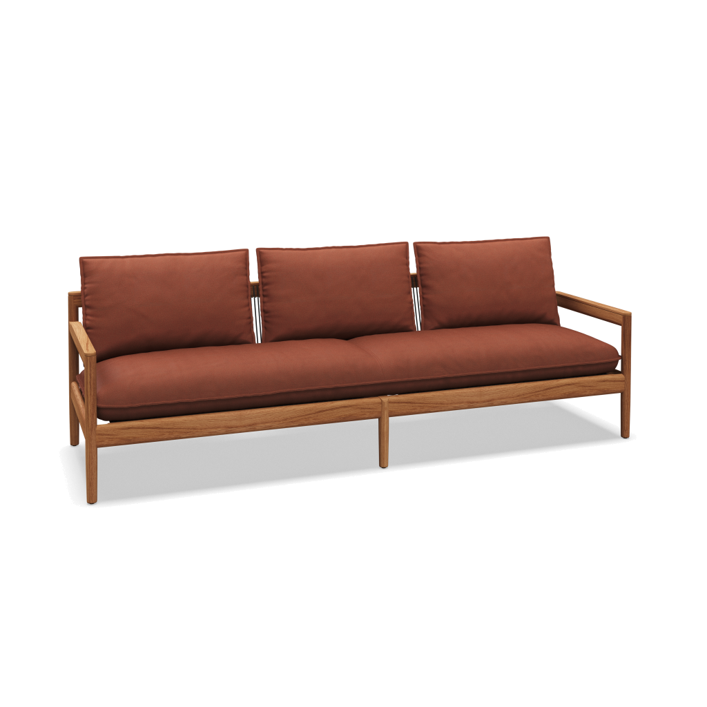 Saranac 3-Seater Sofa — Blend Clay