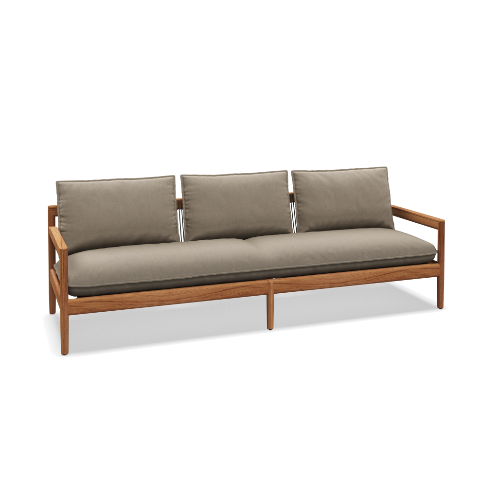Saranac 3-Seater Sofa — Tuck Truffle