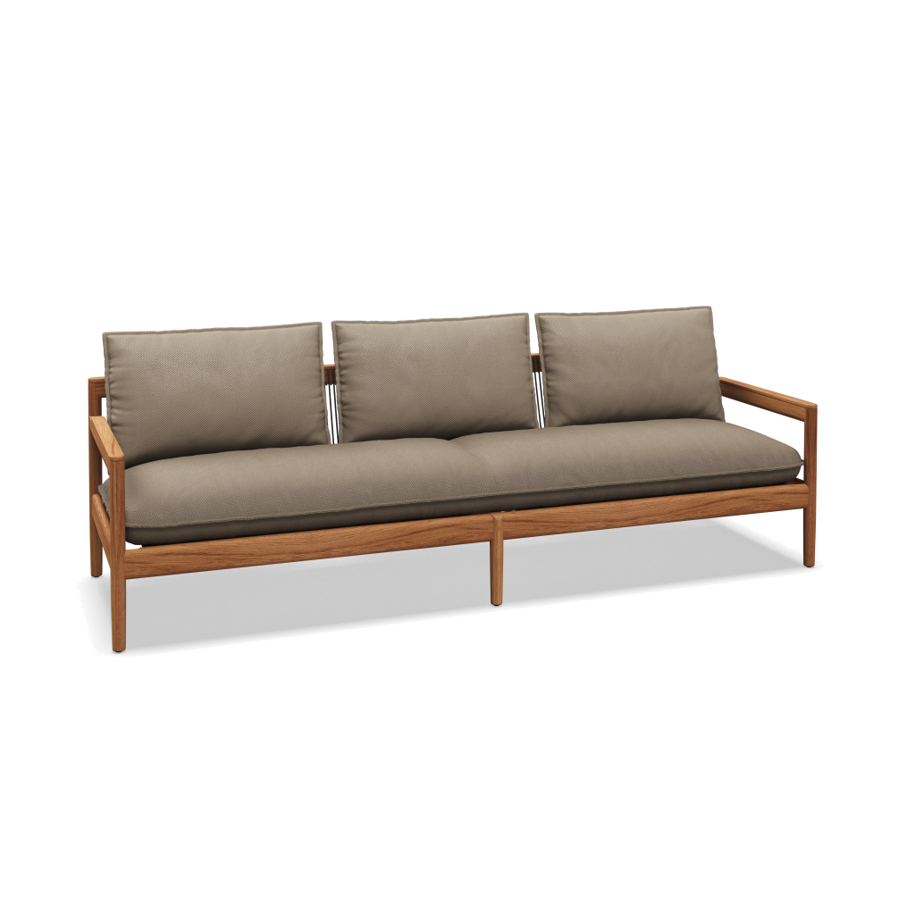 Saranac 3-Seater Sofa — Dot Oyster