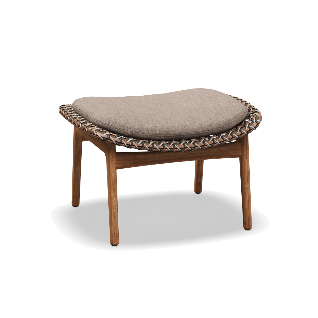 Kay Ottoman — Brindle Wicker met Willa Silt