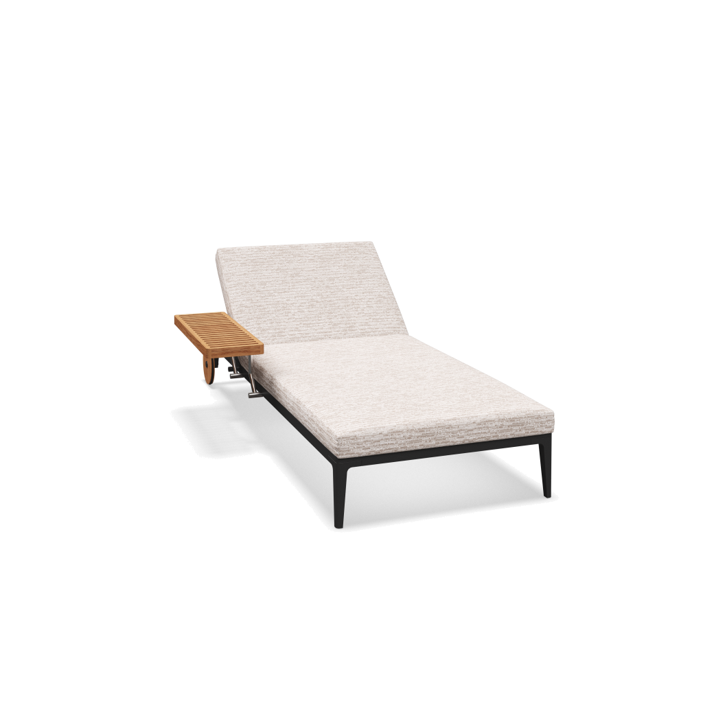 Grid ligbed - Meteor Natural Teak met Zenith Dune