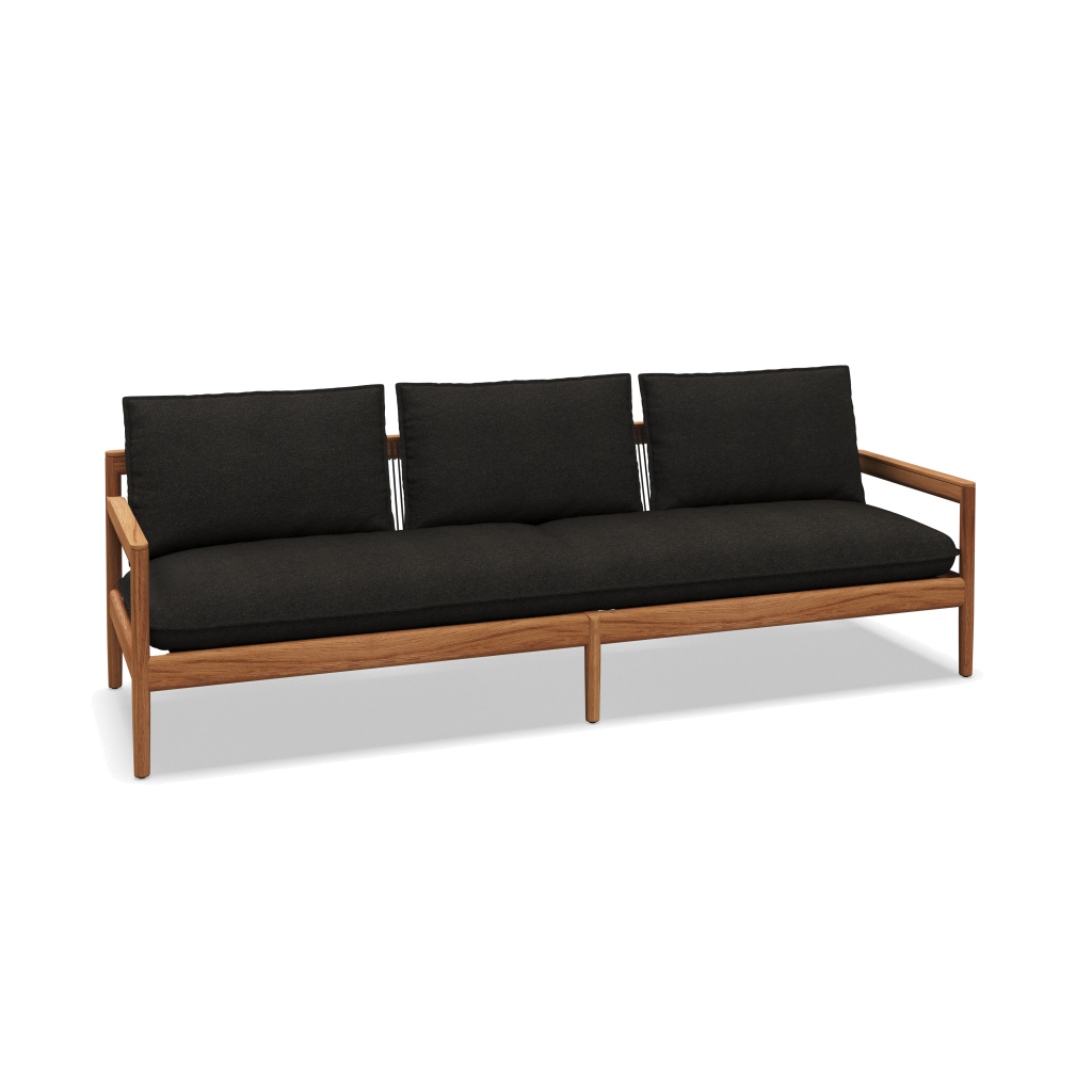 Saranac 3-Seater Sofa — Tuck Sable