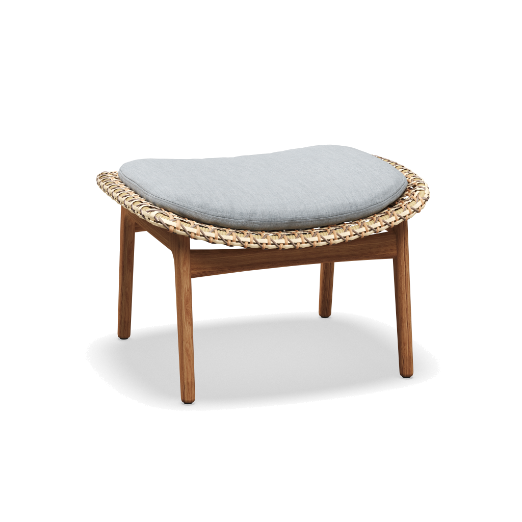 Kay Ottoman — Harvest Wicker met Willa Sky