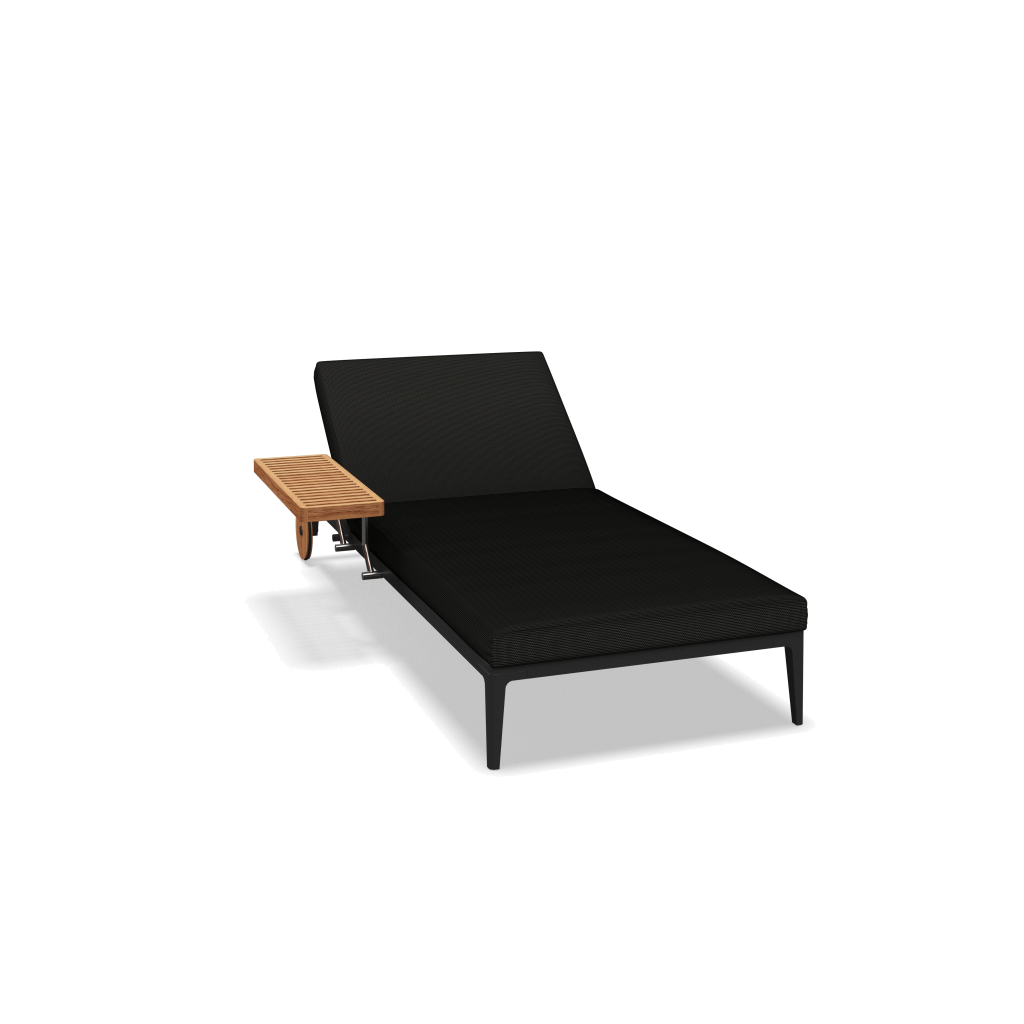 Grid ligbed - Meteor Natural Teak met Cameron Anthracite