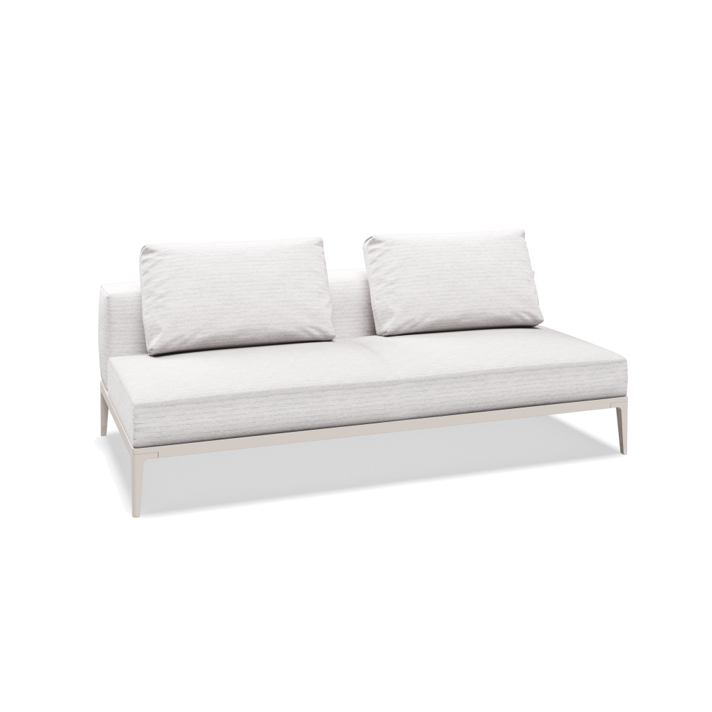 Grid midden element - Bone met Zenith Snow