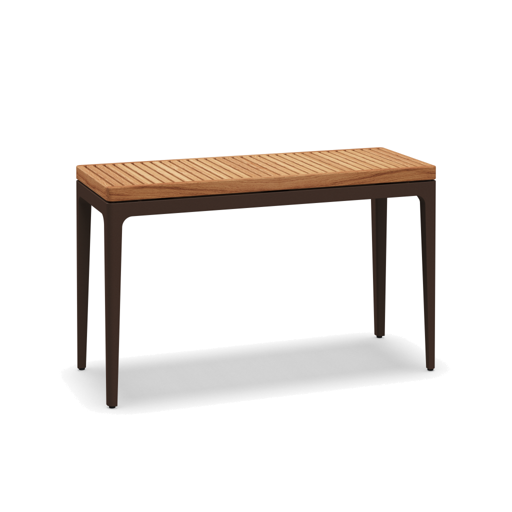 Grid kleine consoletafel teak - Java Natural Teak