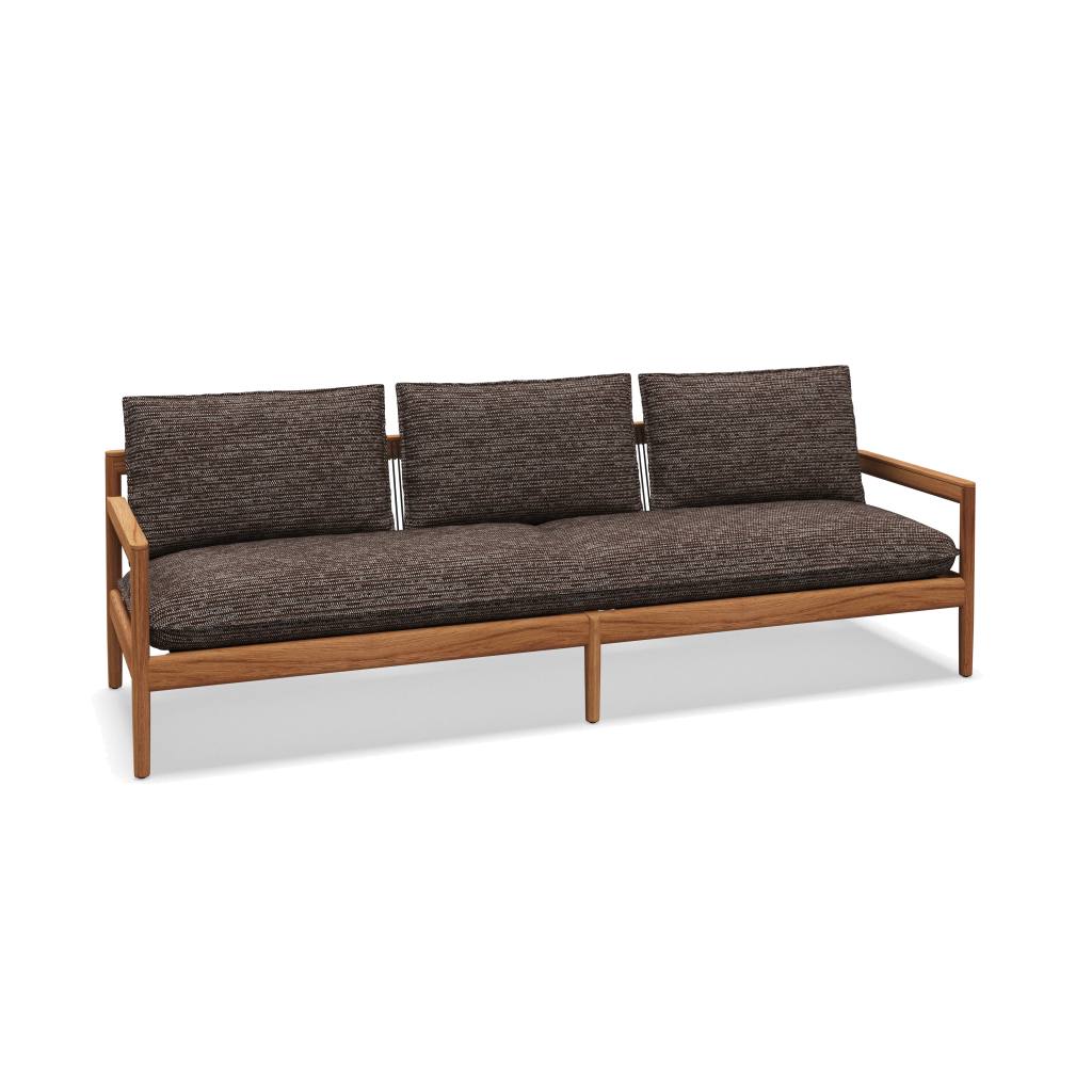 Saranac 3-Seater Sofa — Zenith Earthen