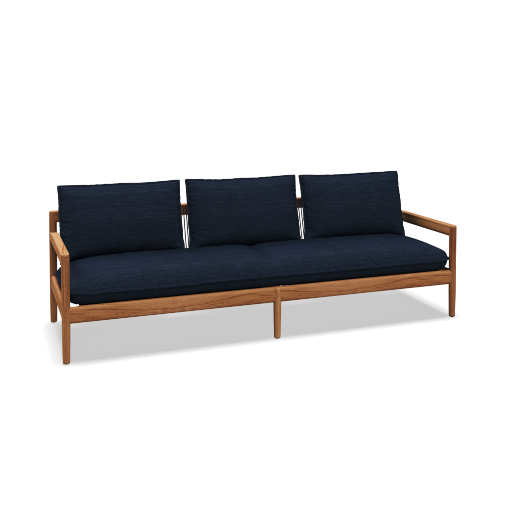 Saranac 3-Seater Sofa — Willa Denim