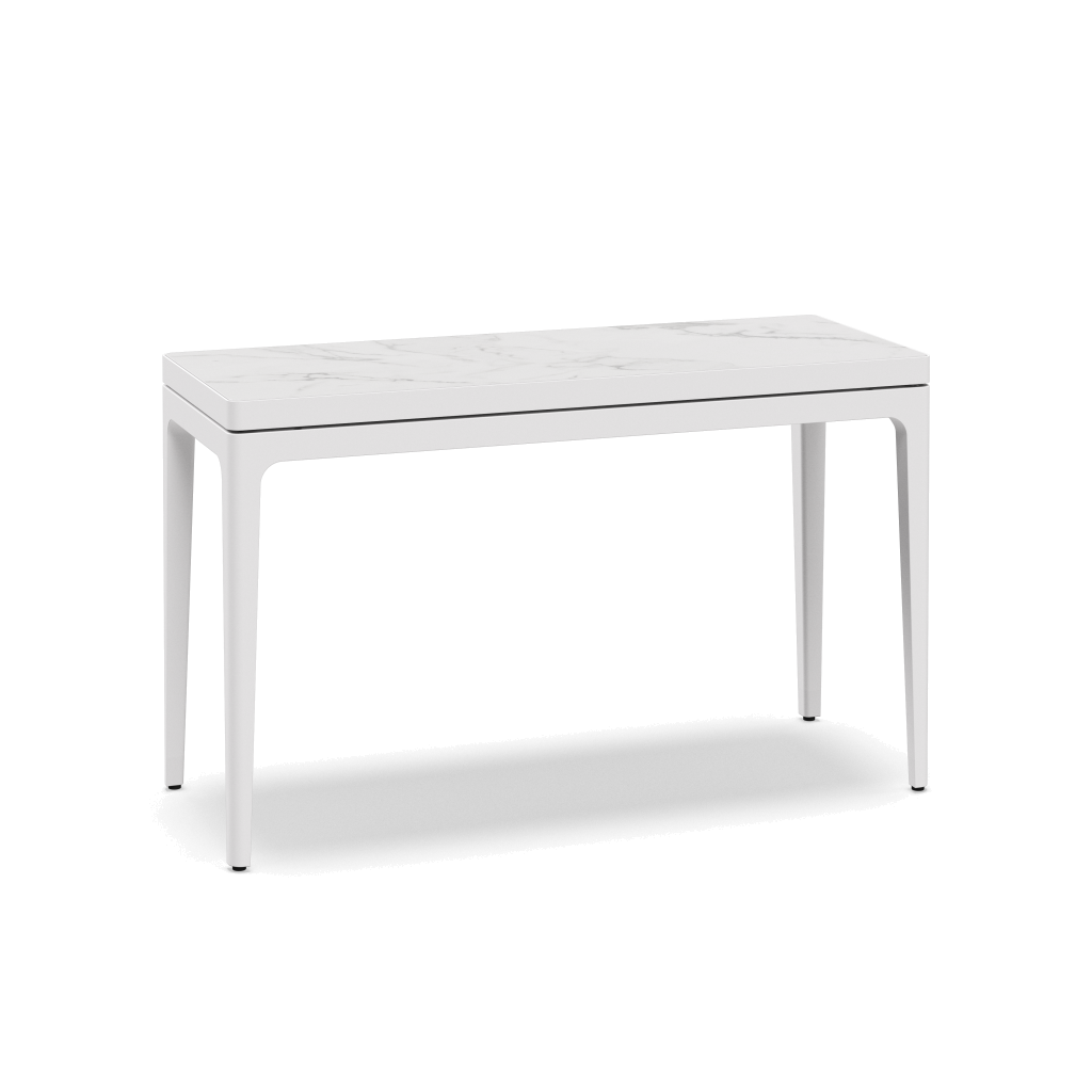 Grid kleine consoletafel keramisch - White Bianco