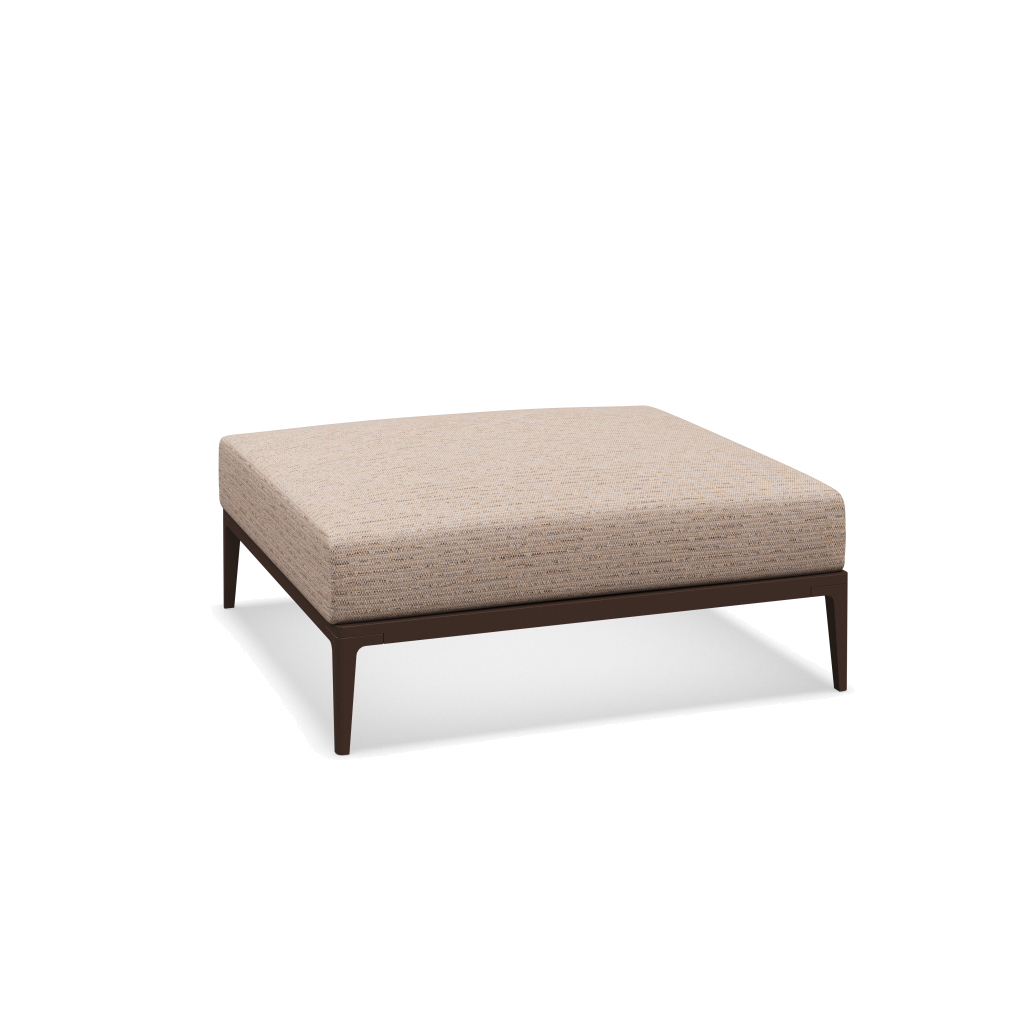 Grid ottoman - Java met Zenith Wren