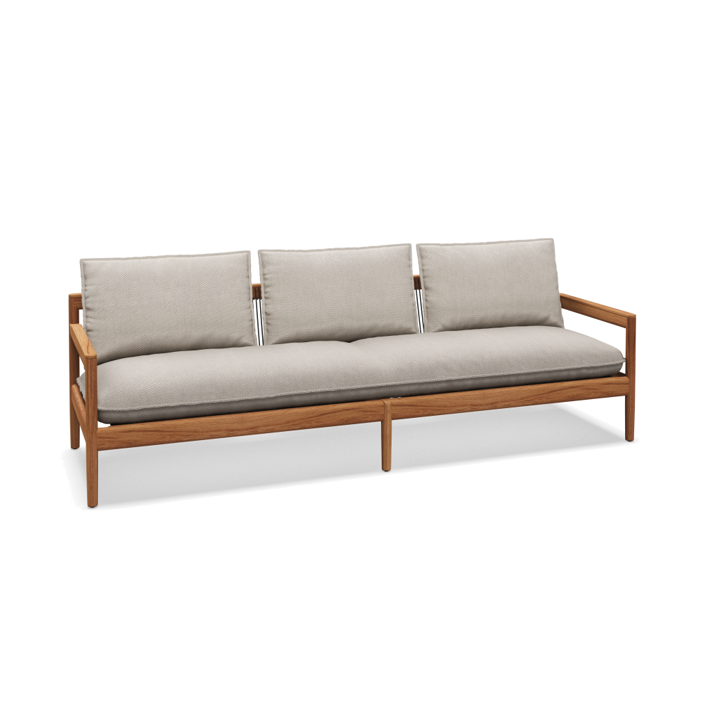 Saranac 3-Seater Sofa — Lopi Marble