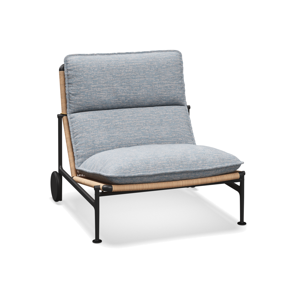 Zenith loungestoel — Meteor Wheat met Zenith Sky